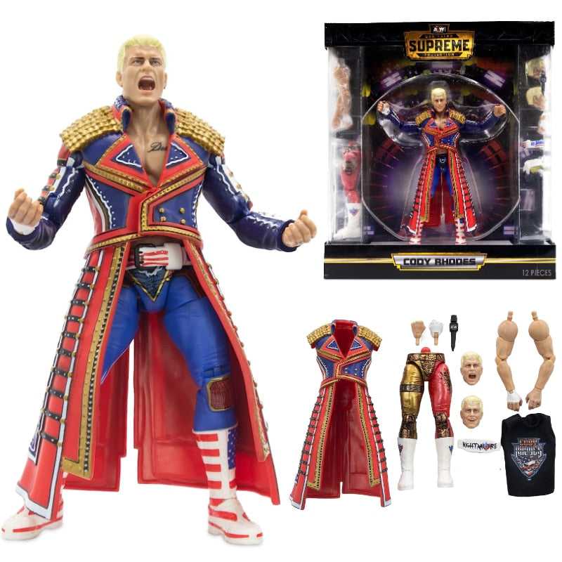 新品 コーディ・ローデス AEW Supreme Cody Rhodes AEW SUPREME COLLECTION CODY RHODES!! Unboxing & Review - YouTube
