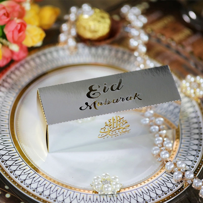 Eid Mubarak Gift Boxes Party Supplies