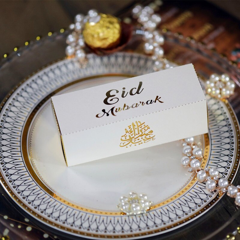 Eid Mubarak Gift Boxes Party Supplies