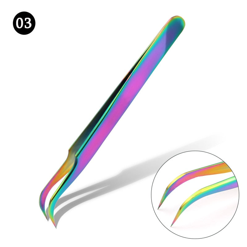 Eyelashes Stainless Steel Tweezers