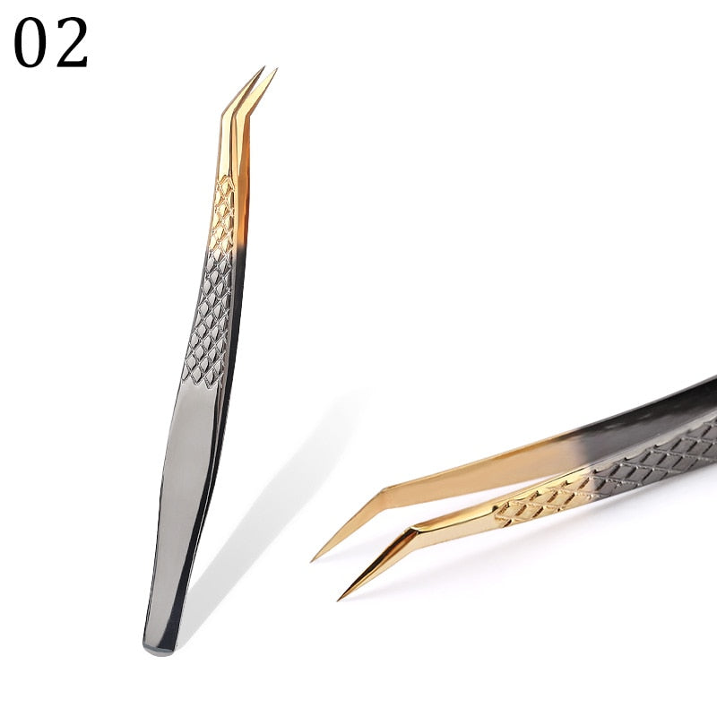 Eyelashes Stainless Steel Tweezers