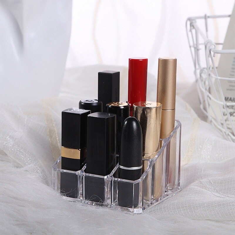 Clear Acrylic Lipstick Holder Organizer