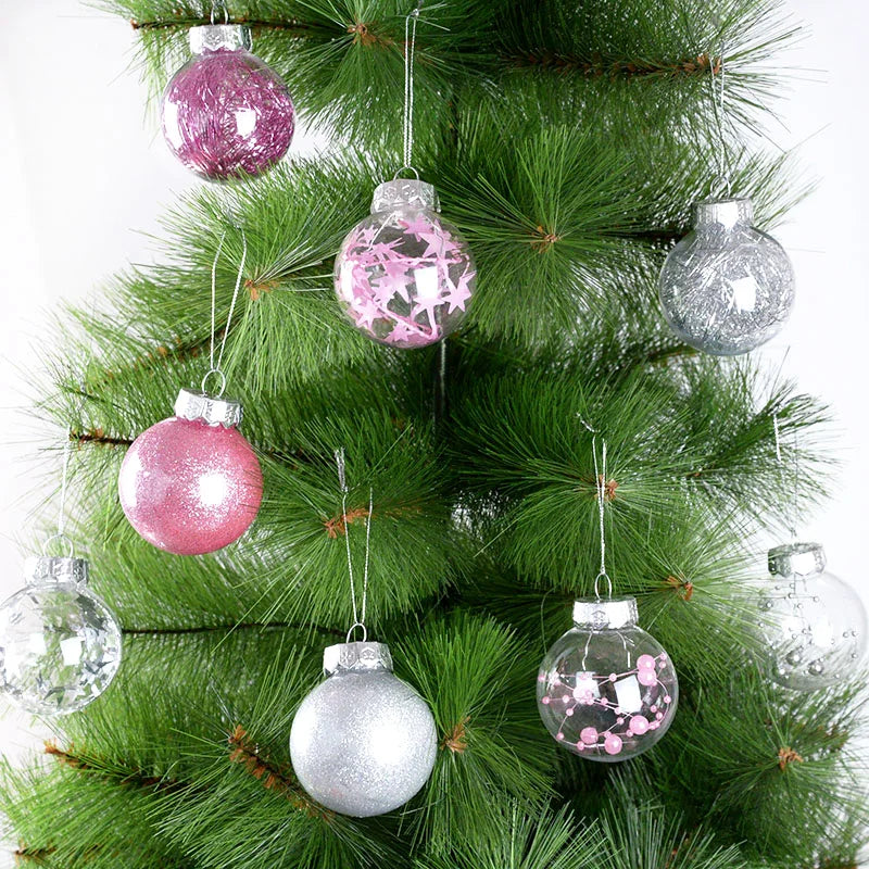 Christmas Xmas Tree Hanging Ornaments Decoration Balls 24pc Set