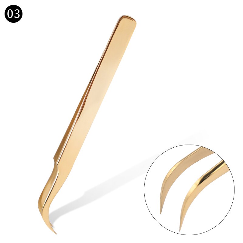 Eyelashes Stainless Steel Tweezers