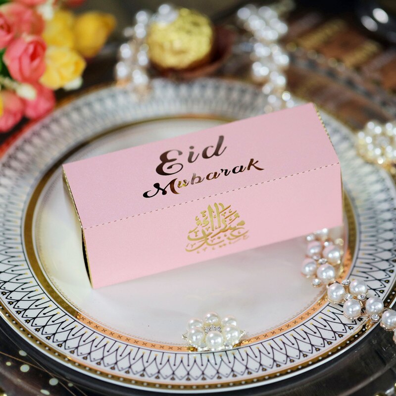 Eid Mubarak Gift Boxes Party Supplies