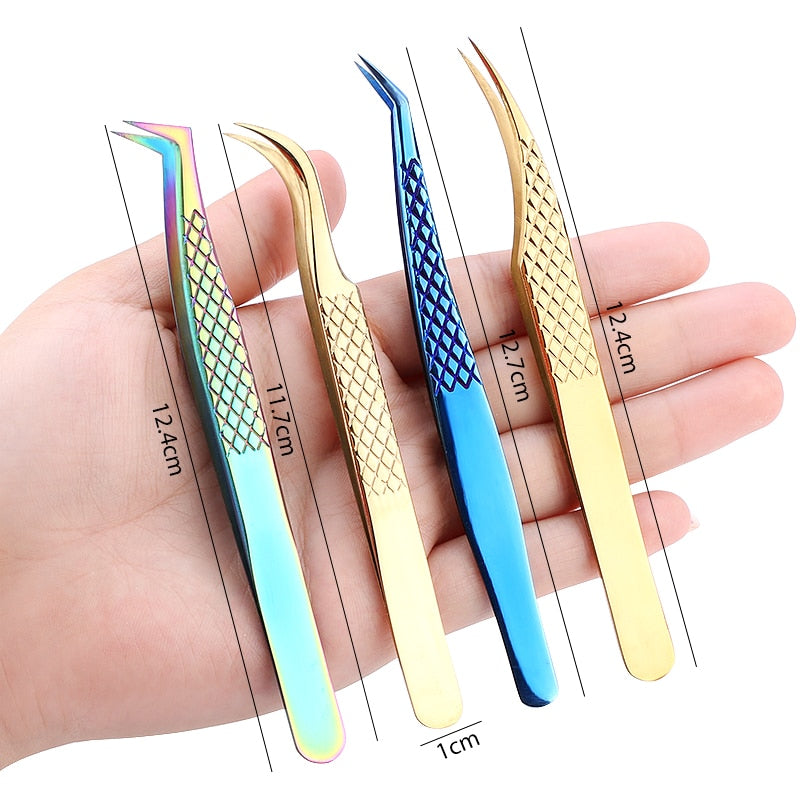 Eyelashes Stainless Steel Tweezers