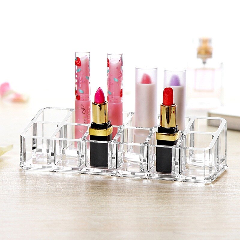 Clear Acrylic Lipstick Holder Organizer