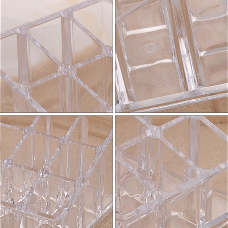 Clear Acrylic Lipstick Holder Organizer