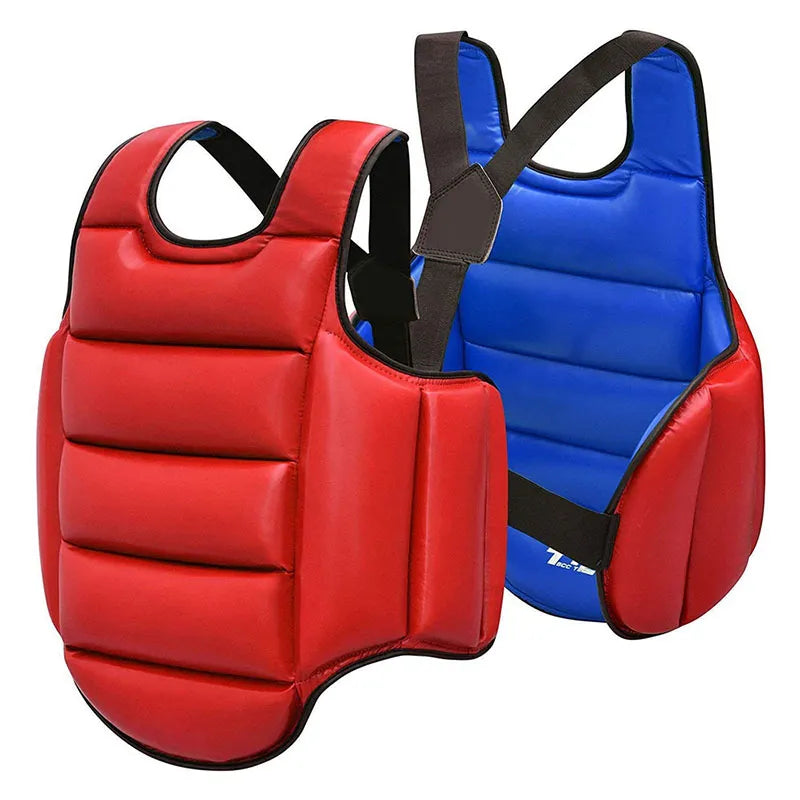 Reversible Taekwondo Karate Chest Guard Body Protector