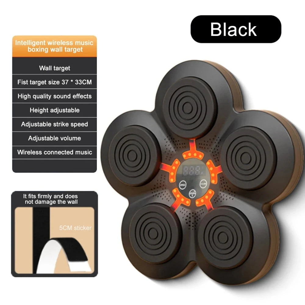 Musical Target Setting Smart Agility Reaction Boxing Wall Target With Music Player