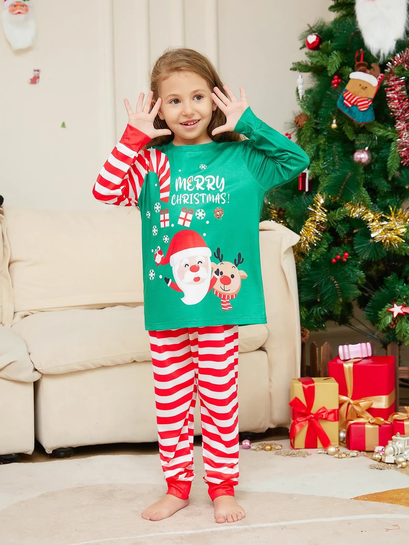 Christmas Full Family Matching Pyjamas Nightwear Sets