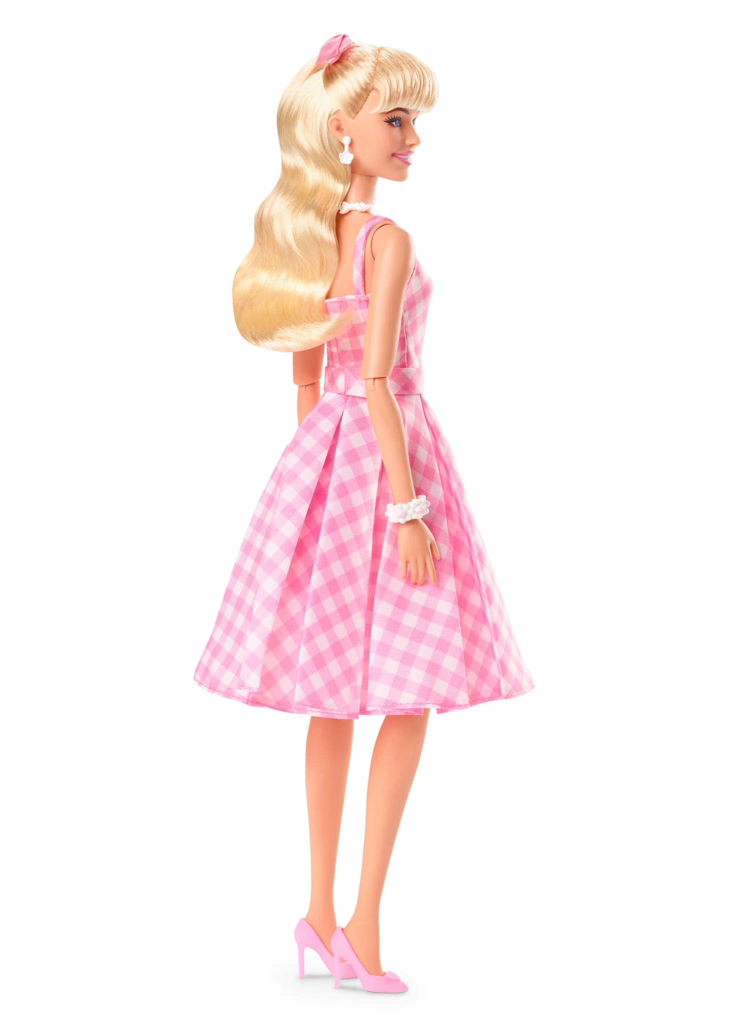 Barbie The Movie: Barbie Doll in Pink Gingham Dress