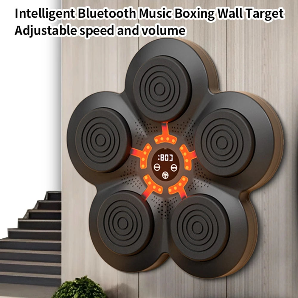 Smart Agility Reaction Boxing Wall Target With Music Player