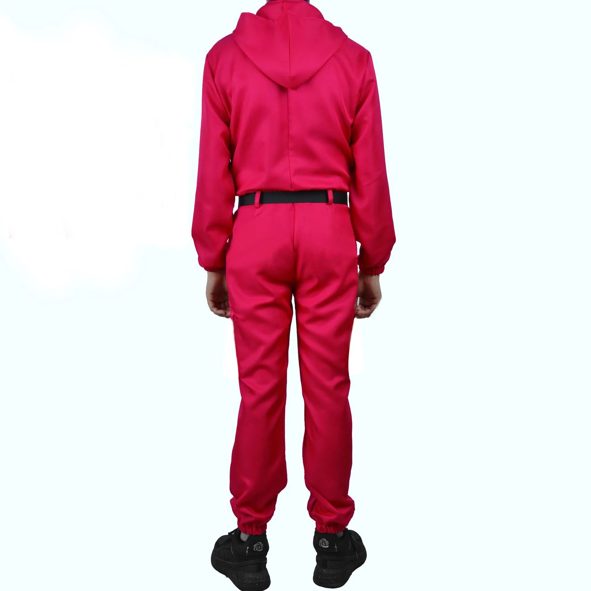 Squid Game Netflix Show Red Cosplay Costume Outfit