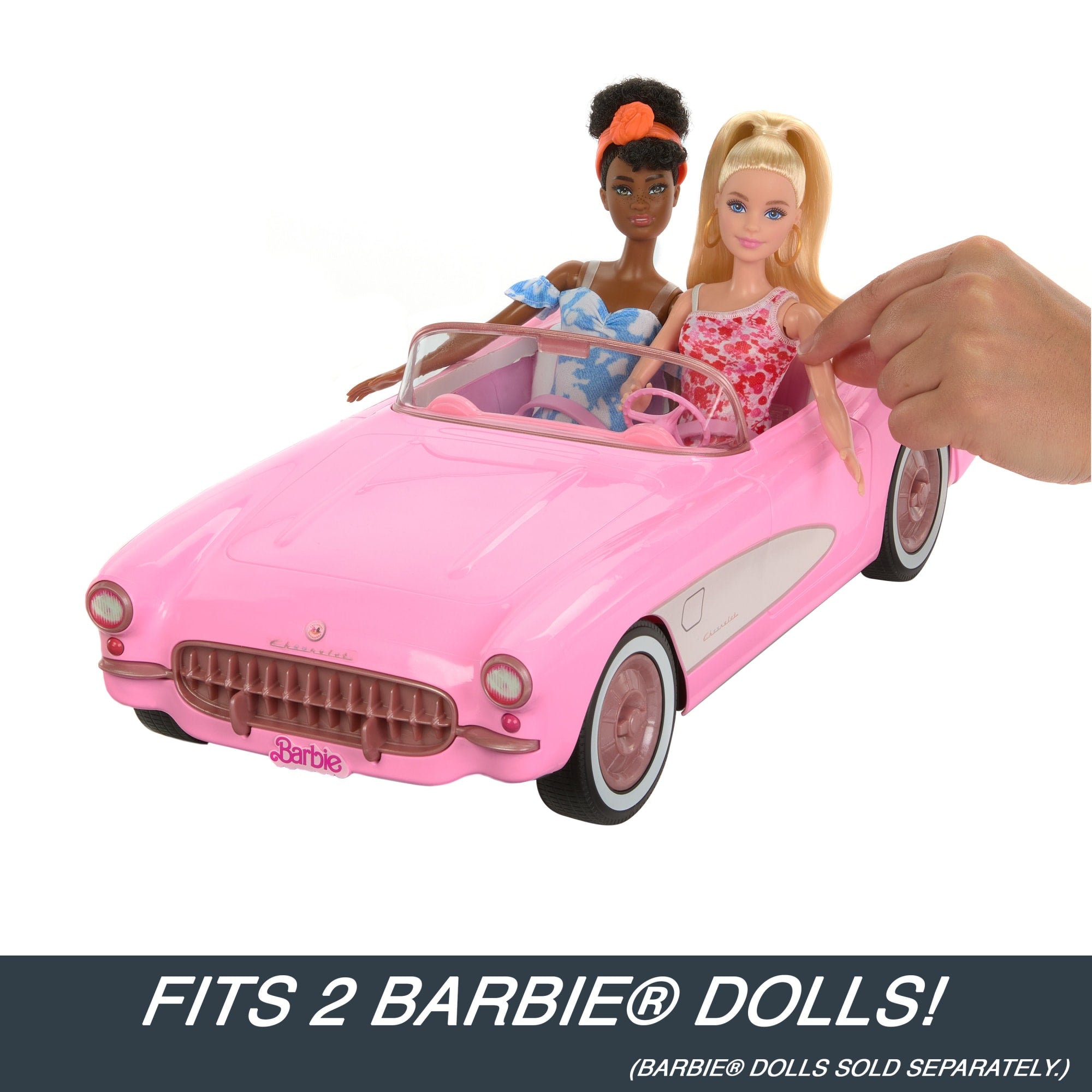 Barbie The Movie Pink Corvette Convertible