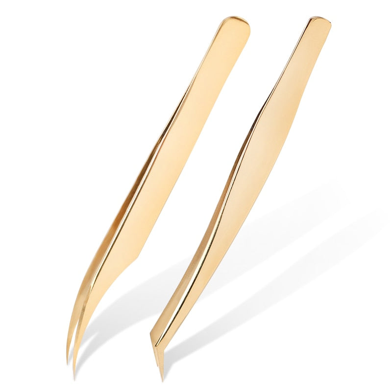 Eyelashes Stainless Steel Tweezers