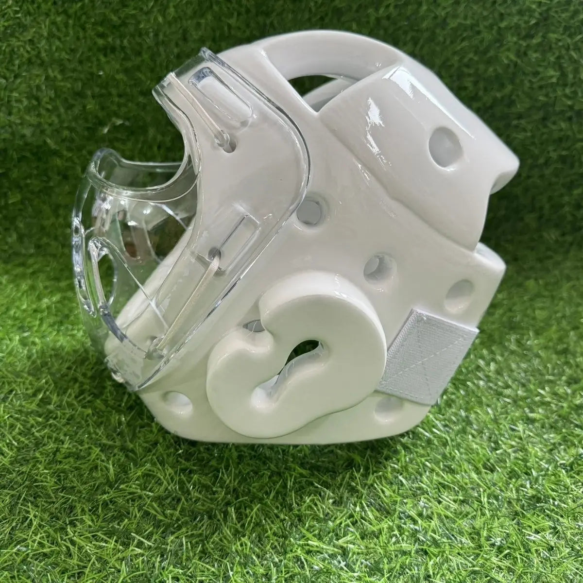 WKF Approved Karate white headguard