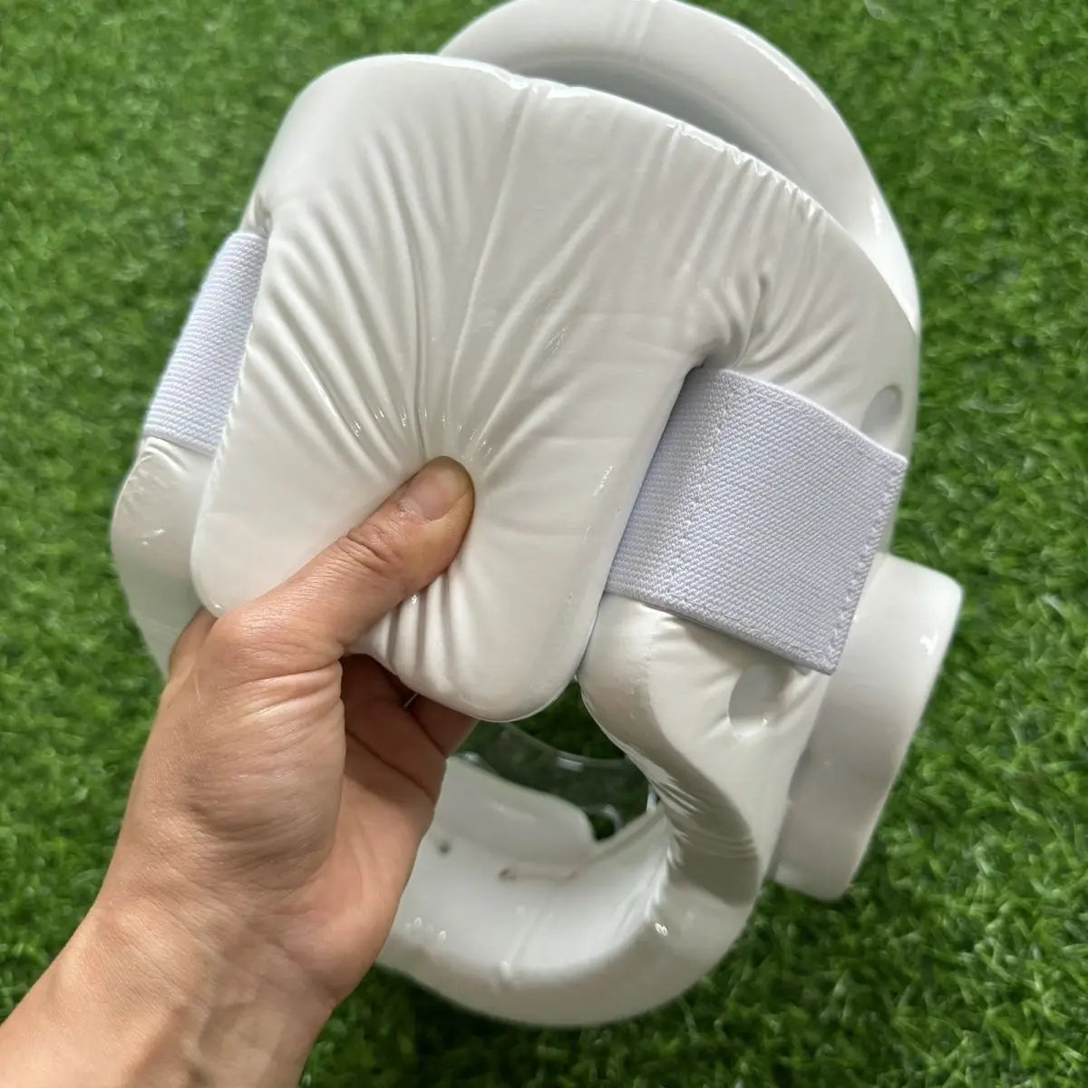 WKF Approved Karate white headguard