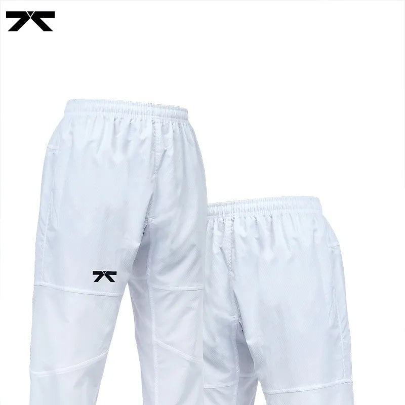 Karate Taekwondo Light Mesh White Trousers Polycotton