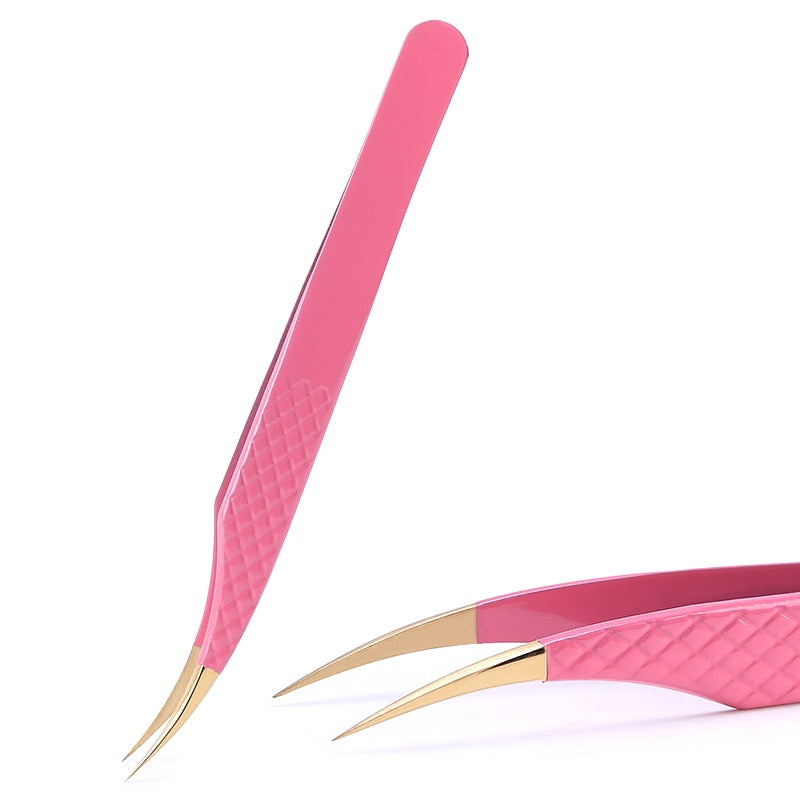 Eyelashes Stainless Steel Tweezers