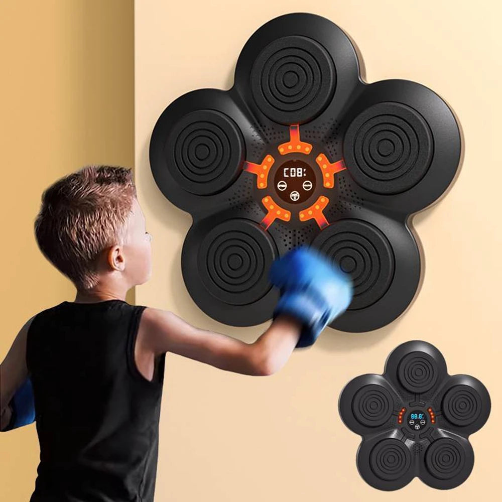 Smart Agility Reaction Boxing Wall Target With Music Player
