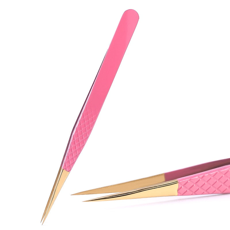 Eyelashes Stainless Steel Tweezers