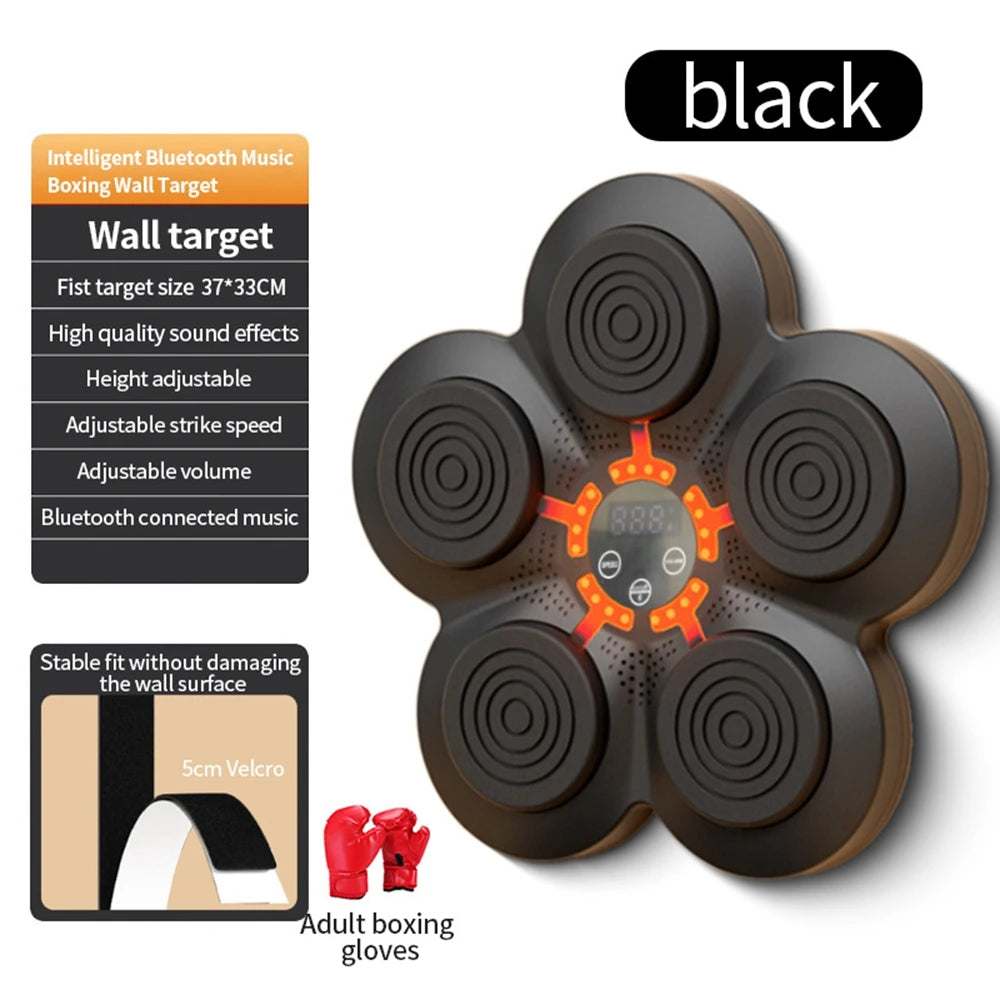 Smart Agility Reaction Boxing Wall Target With Music Player
