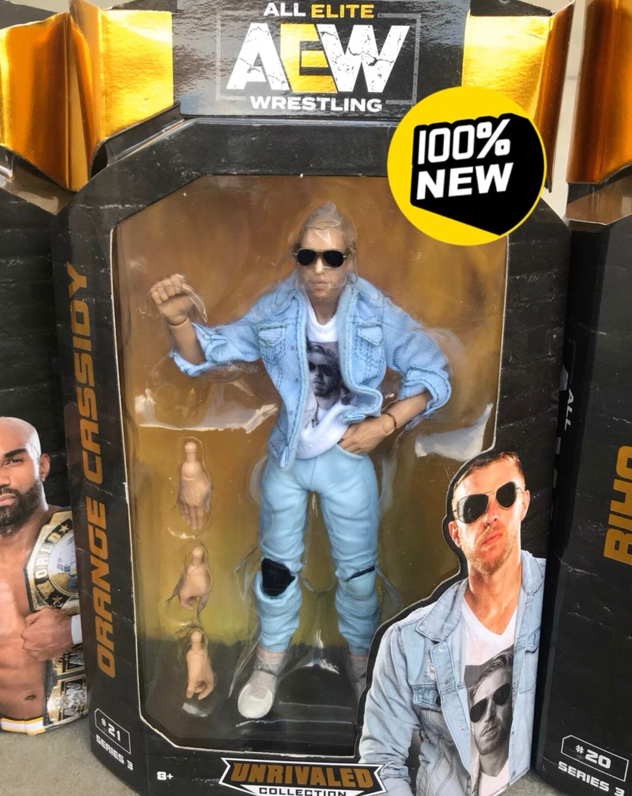 Wwe / Aew Original Action Figures Exclusive Elite Collection