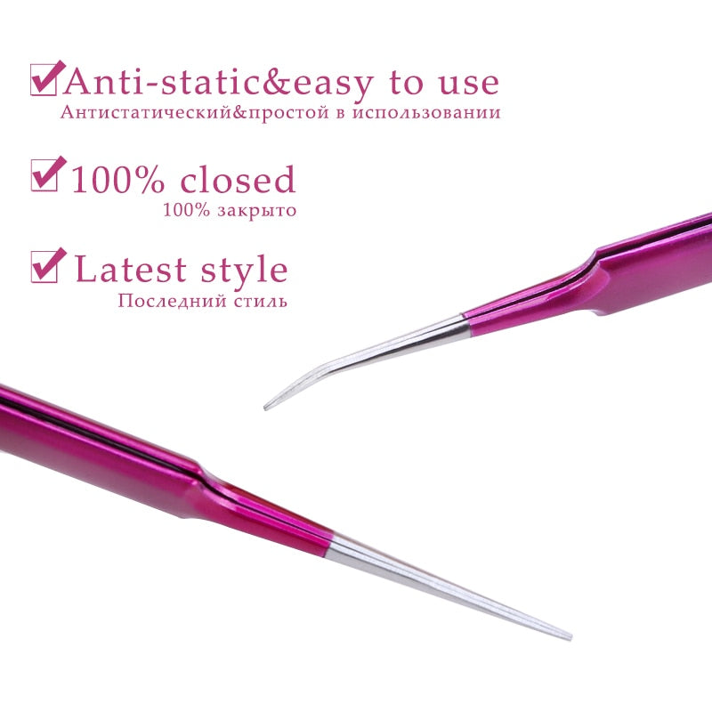 Eyelashes Stainless Steel Tweezers