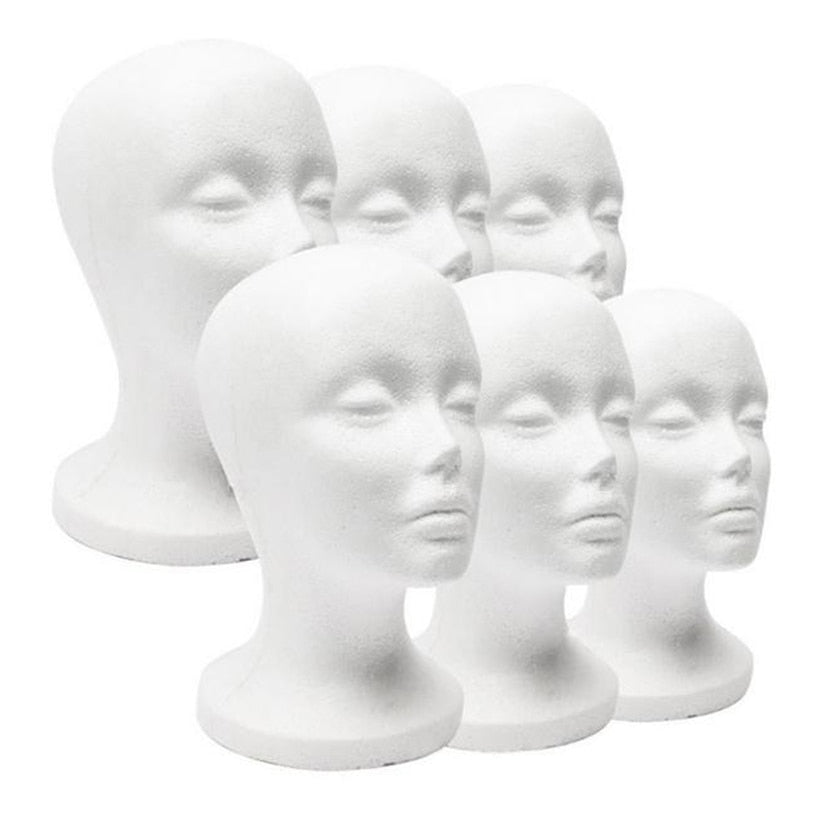 Shop Display Foam Mannequin Head