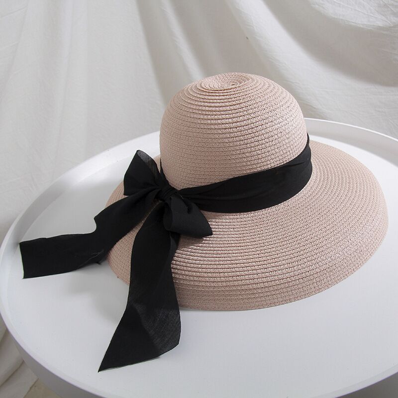 Women Summer Big Bow Sun Hat