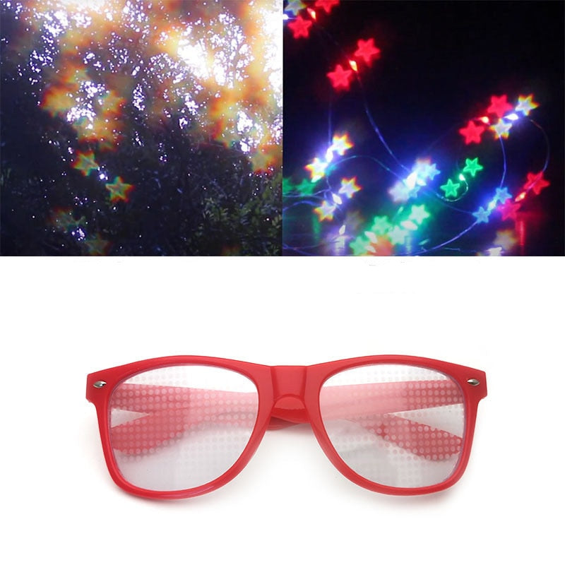 Love Heart Shape Sunglasses At Night Becomes Heart Shapes