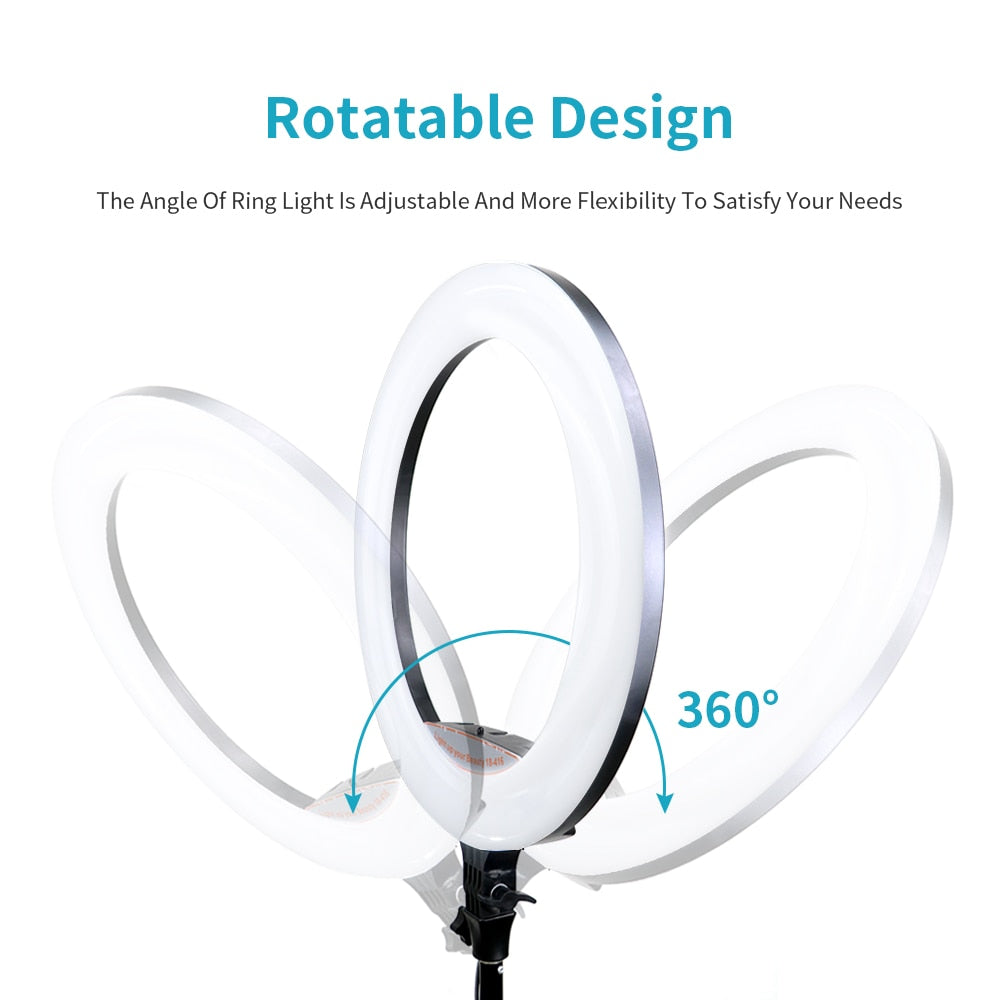 LED Selfie Ring Light With Tripod Stand