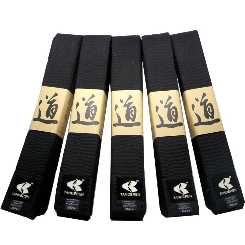 Embroidered Black Belt Custom Made 2" Wide