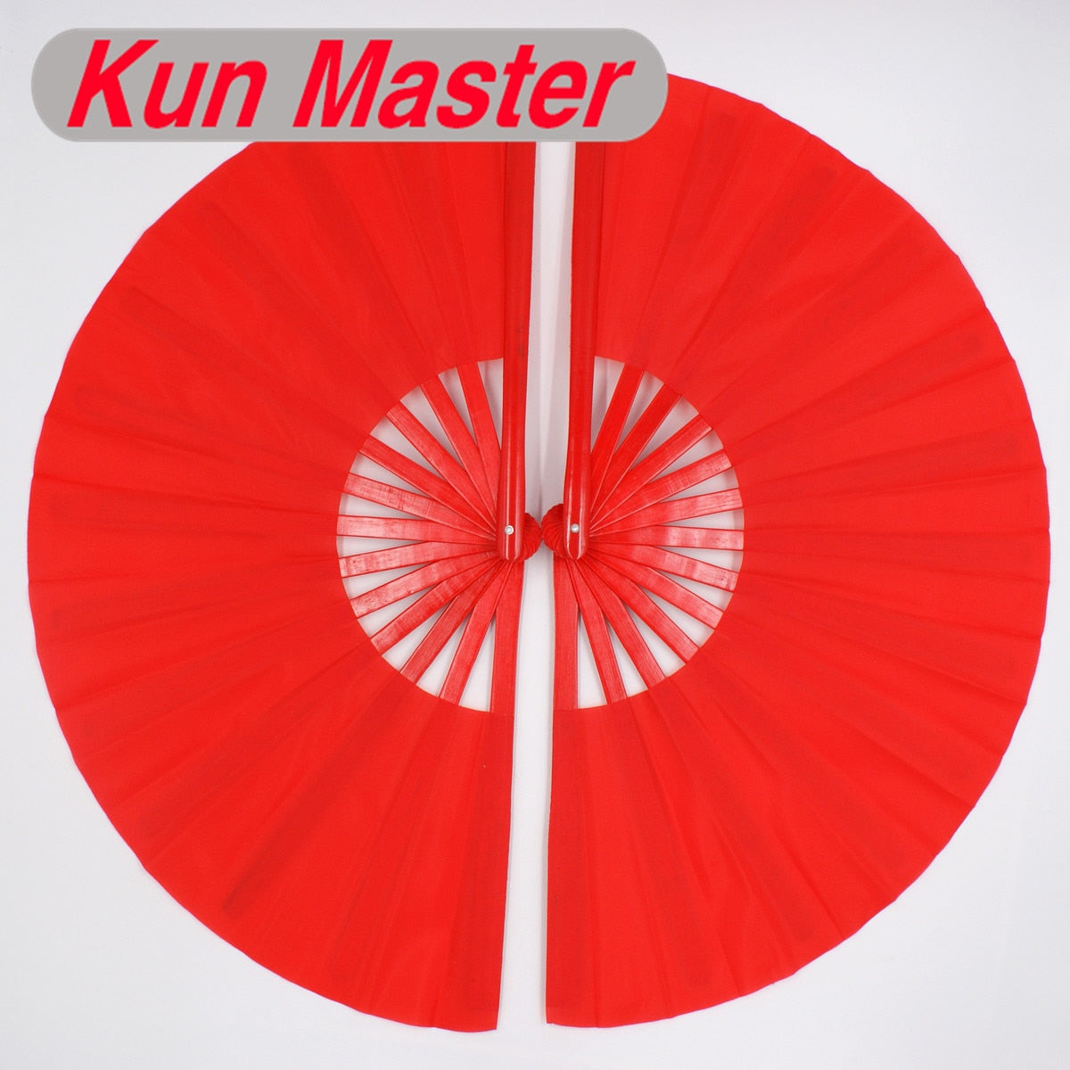 Bamboo Plastic Kung Fu Tai Chi Fan