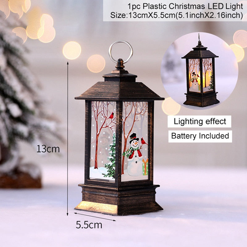 Christmas Lantern Light Christmas Decorations