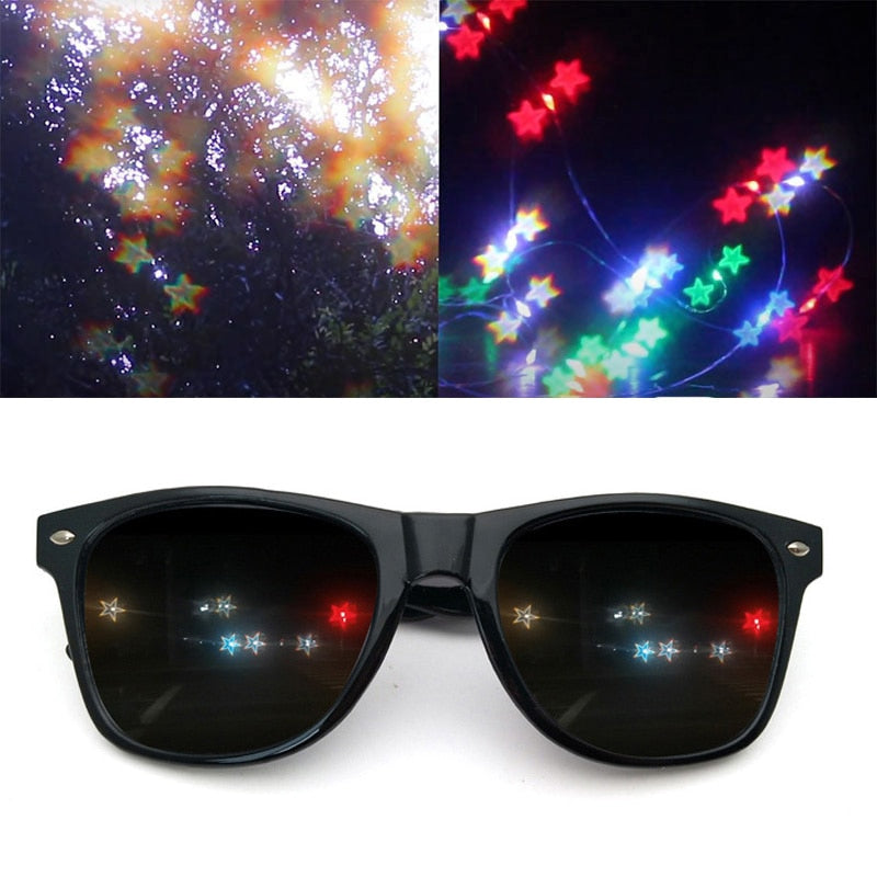 Love Heart Shape Sunglasses At Night Becomes Heart Shapes