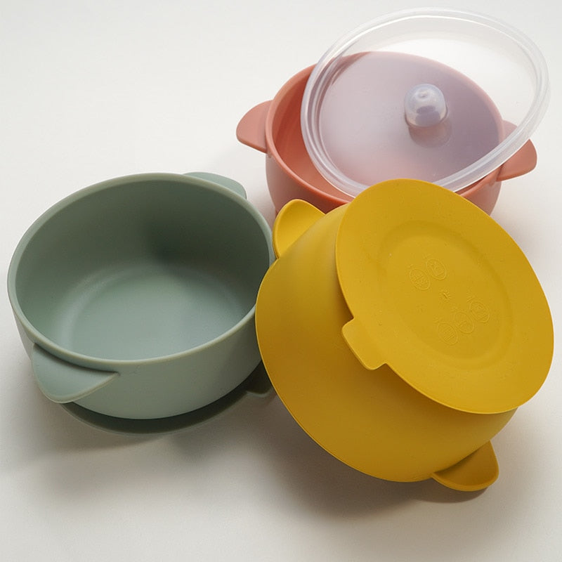 Baby Feeding Bowl With Table Suction