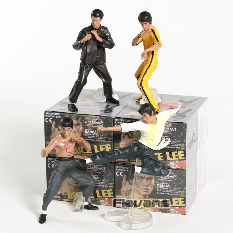 Bruce Lee Figurine 4pcs Set