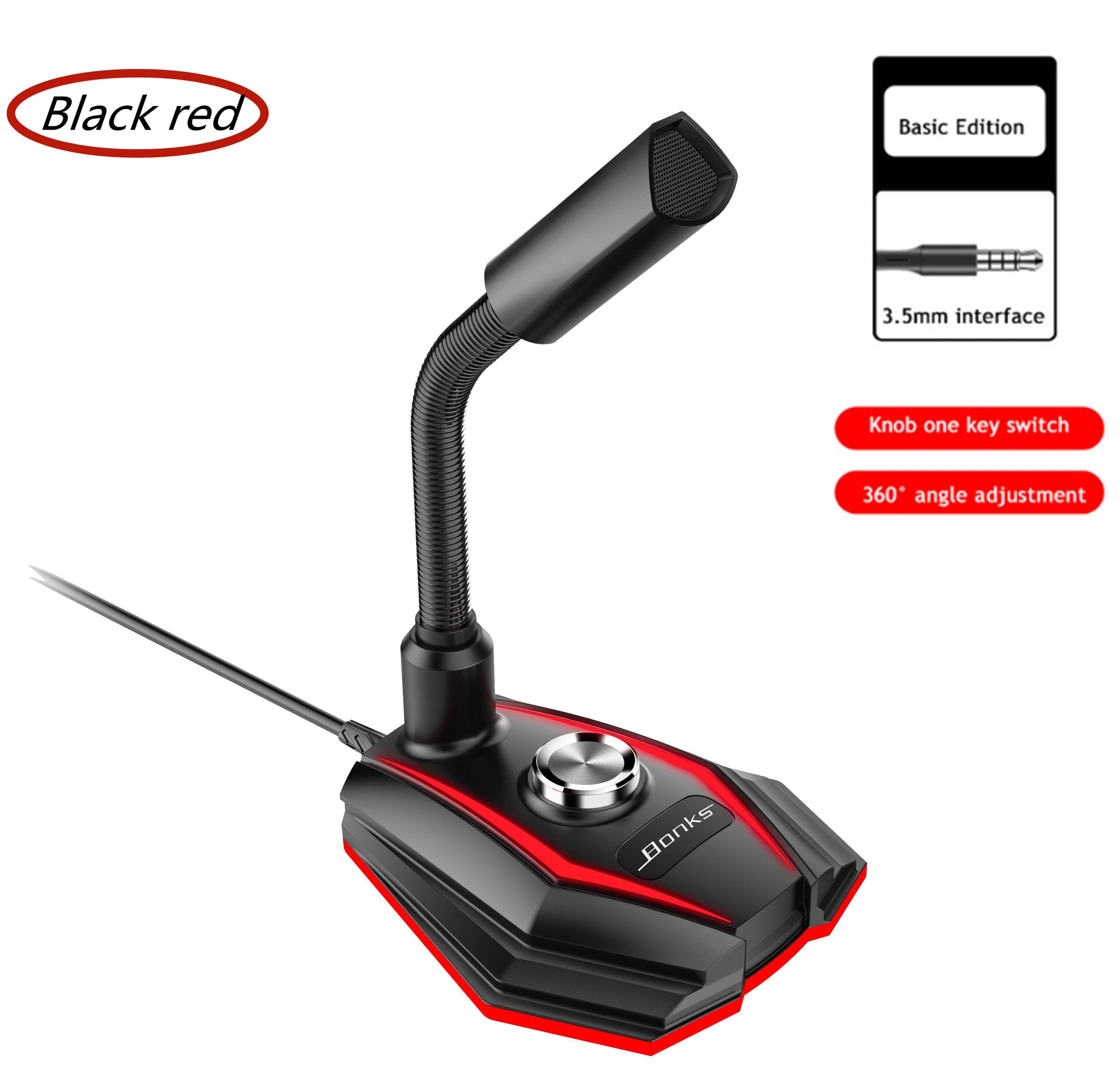 USB Gaming Microphone HD Sound