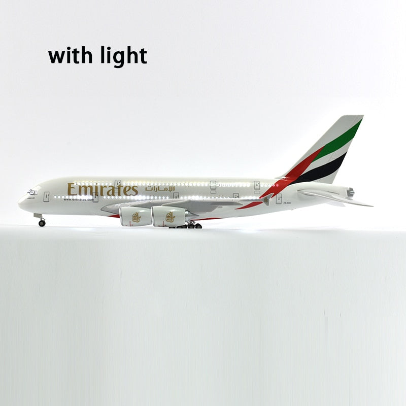 United Arab Emirates Airbus A380 Aircraft Airplane Model - 46cm