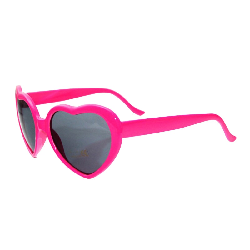 Love Heart Shape Sunglasses At Night Becomes Heart Shapes