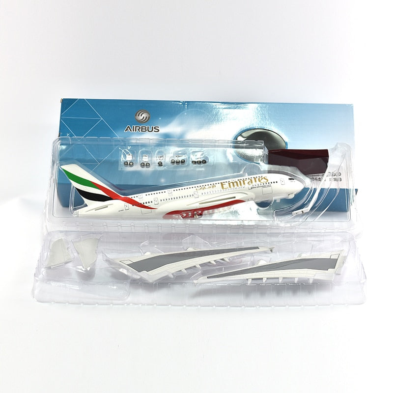 United Arab Emirates Airbus A380 Aircraft Airplane Model - 46cm