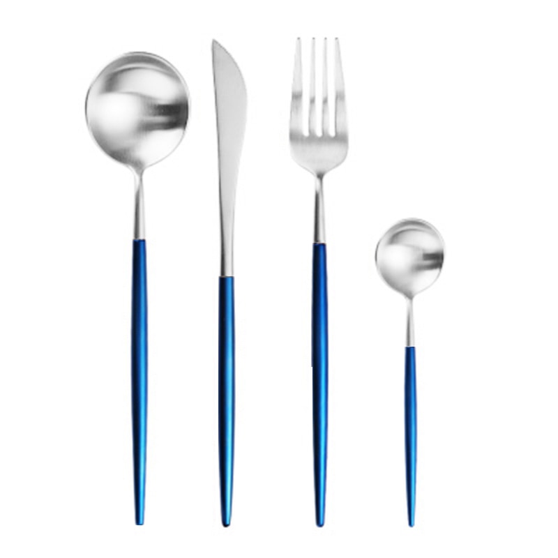 Rose Gold Tableware Stainless Steel Set Cutlery