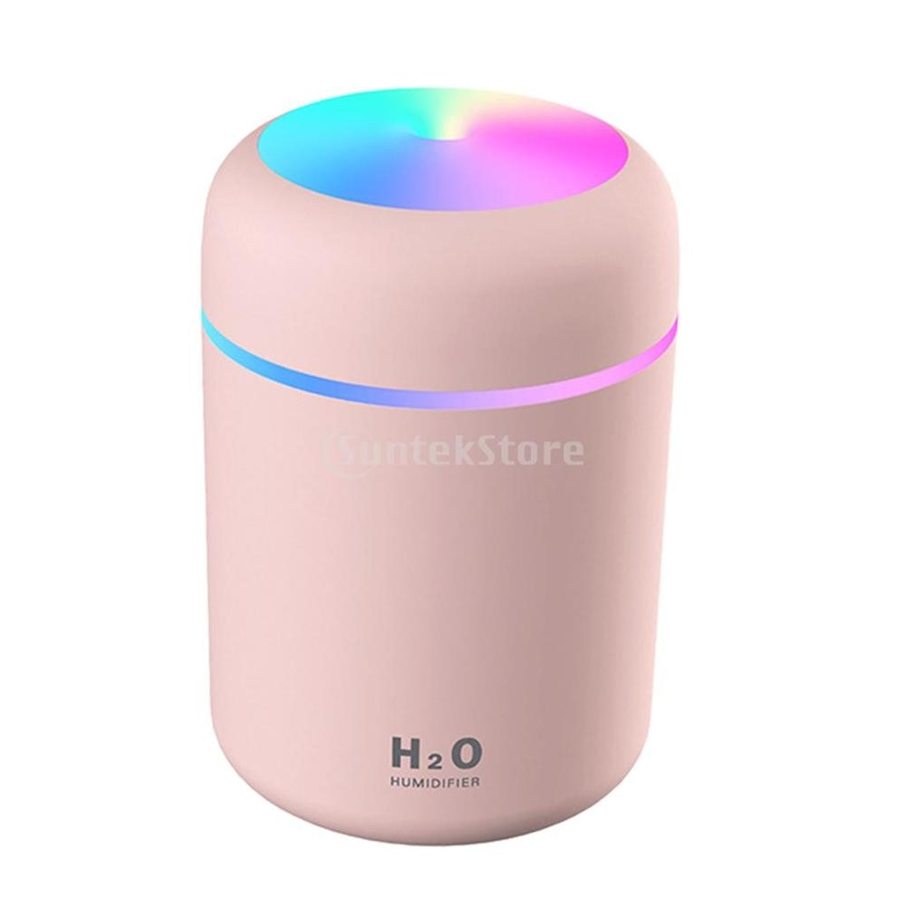 Portable Cool Mist Electric Air Humidifier Oil Diffuser 300ml