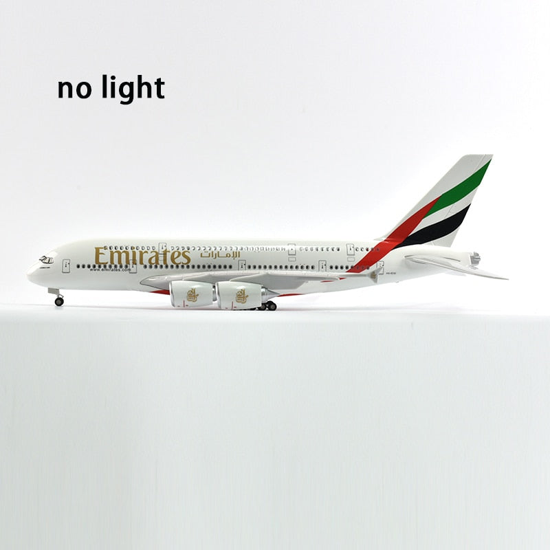 United Arab Emirates Airbus A380 Aircraft Airplane Model - 46cm