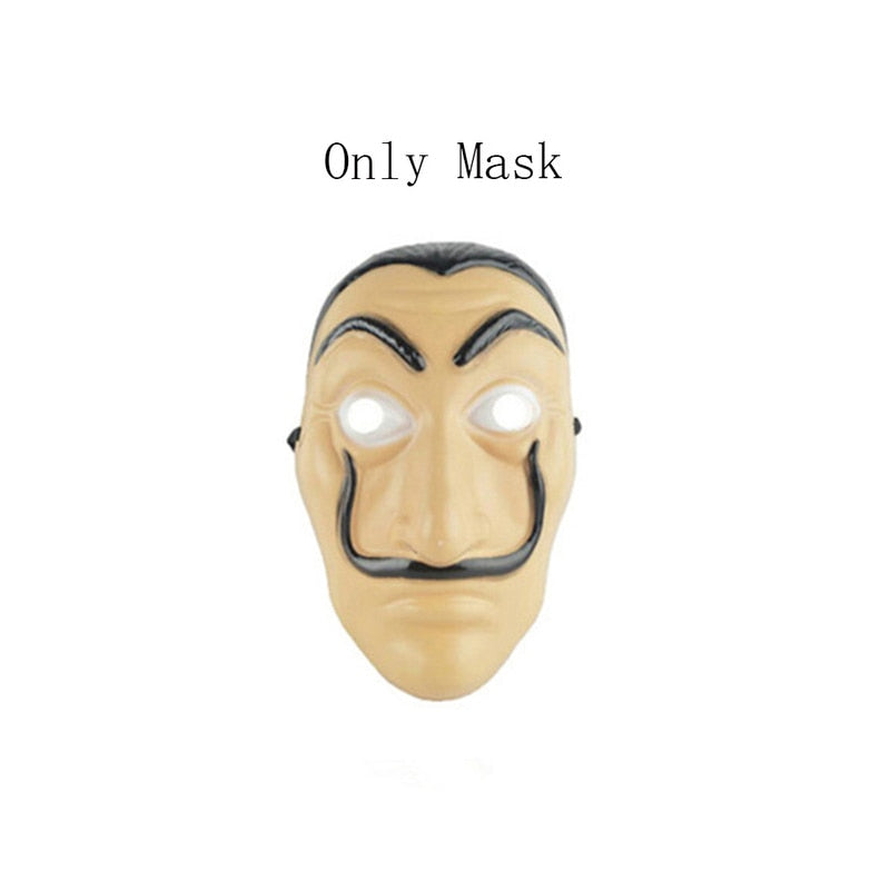 Money Heist Red Bank Robber Cosplay Costume