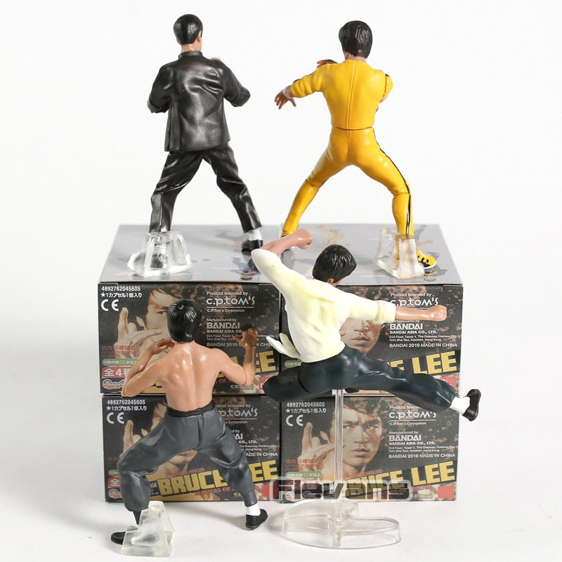 Bruce Lee Figurine 4pcs Set