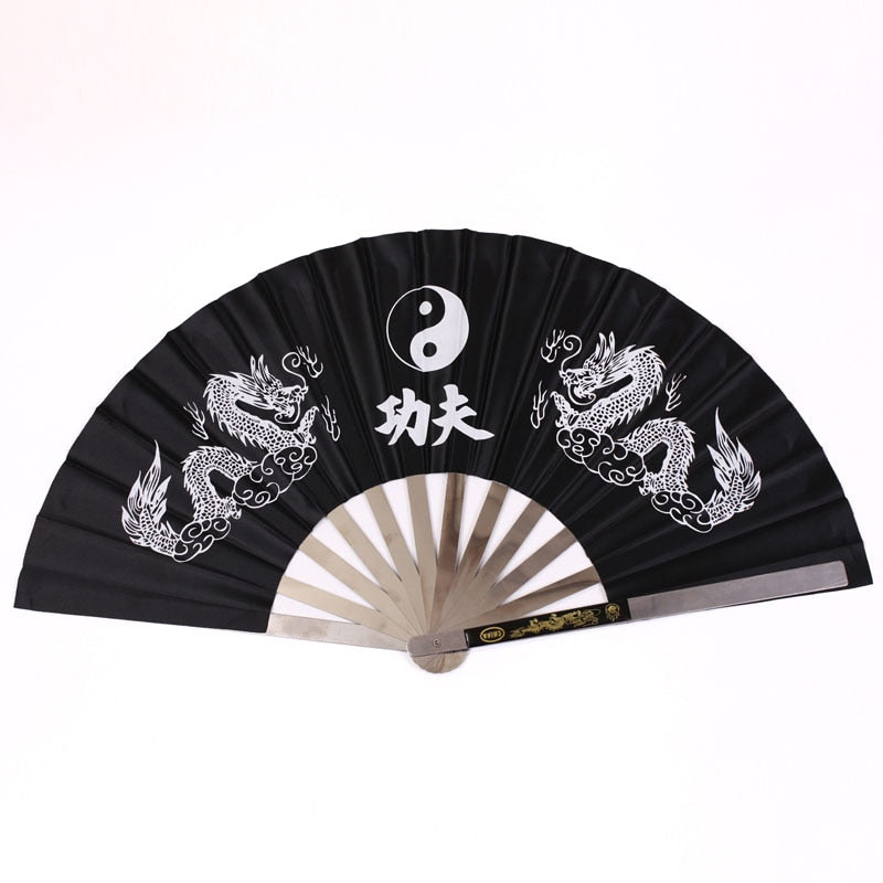 Kung Fu Tai Chi dragon Steel Fan