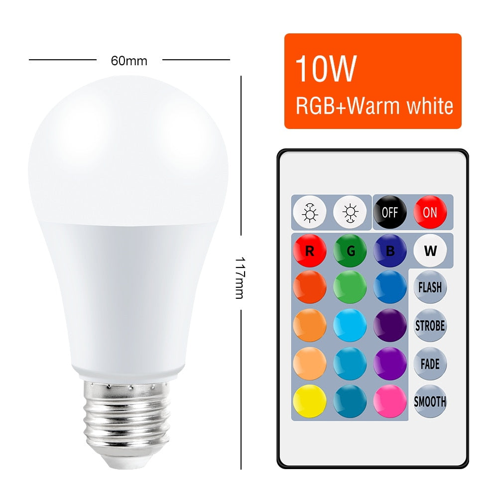 Led Control Panel Bulbs Smart Control Led Light Bulb, Rgb Light bulb